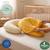 Pack coussin de maternité xxl - 2 housses (citron & velours) + charlotte - grossesse et allaitement Jaune 5 - vertbaudet enfant 