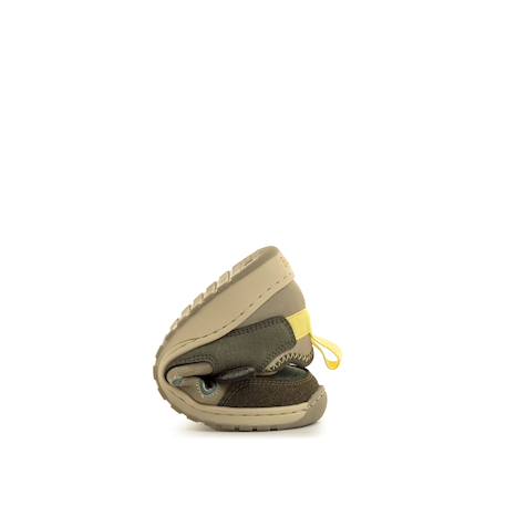 Sandales garçon fermeture adhésive barefoot Bleu marine+Kaky 8 - vertbaudet enfant 