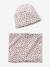 Ensemble fille bonnet et snood jersey beige 1 - vertbaudet enfant 