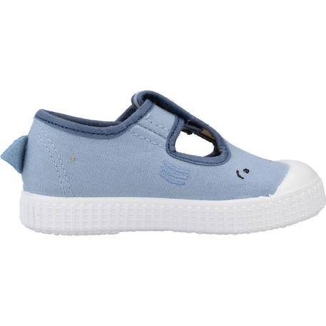 Basket garçon modèle 1366158n Bleu glaciar 1 - vertbaudet enfant 