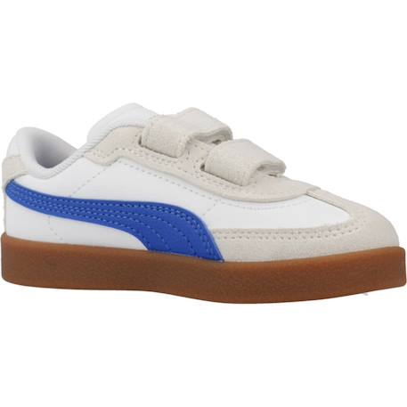 Baskets bébé garçon en cuir Blanc white 5 - vertbaudet enfant 
