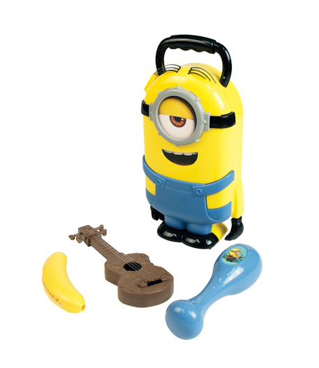 Malette de jeu les minions en forme de personnage stuart Jaune 1 - vertbaudet enfant 