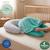 Pack coussin de maternité xxl - 2 housses (bleue & velours) + charlotte - grossesse et allaitement Bleu 5 - vertbaudet enfant 