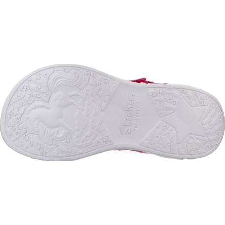 Sandales enfant fille en textile confortable Bleu et violet+Bleu lvmt+Rose pkmt 18 - vertbaudet enfant 