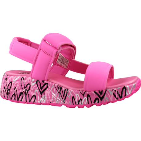 Sandales enfant fille Blanc wmn+Rose hpmt 11 - vertbaudet enfant 