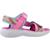 Sandales enfant fille en textile confortable Bleu et violet+Bleu lvmt+Rose pkmt 13 - vertbaudet enfant 