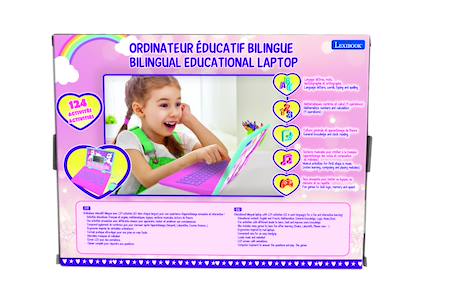 Ordinateur éducatif bilingue avec 164 activités au design licorne (en/fr) MULTICOLORE 4 - vertbaudet enfant 