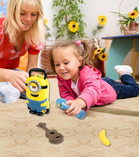 Malette de jeu les minions en forme de personnage stuart Jaune 5 - vertbaudet enfant 