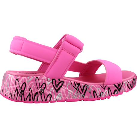 Sandales enfant fille Blanc wmn+Rose hpmt 7 - vertbaudet enfant 