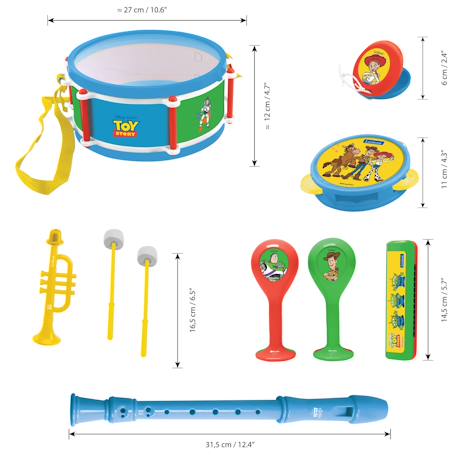 Set musical 7pcs toy story Multicolore 2 - vertbaudet enfant 