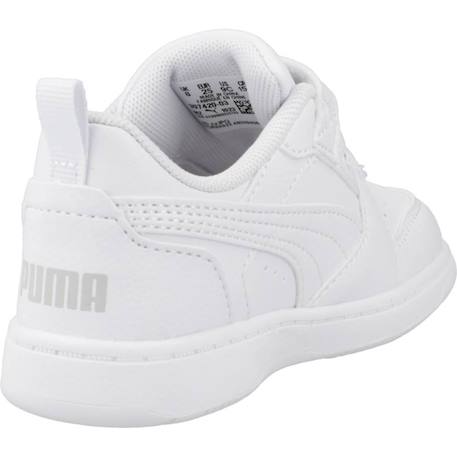 Baskets bébé garçon Blanc white 3 - vertbaudet enfant 