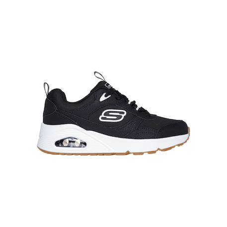 Baskets basses  à lacets Blk noir+Noir blanc 1 - vertbaudet enfant 