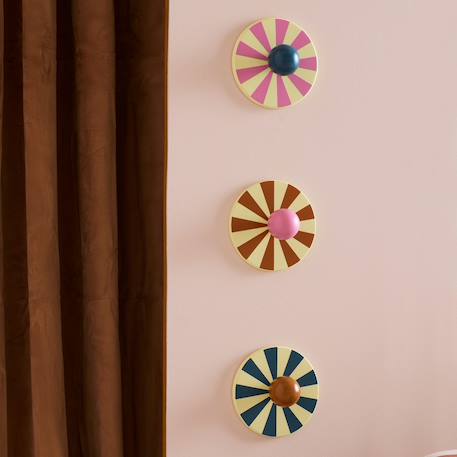 Lot de 3 patères circus Multicolore 4 - vertbaudet enfant 