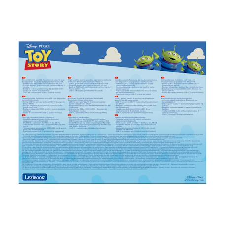Enceinte bluetooth portable toy story MULTICOLORE 4 - vertbaudet enfant 