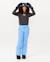 Pantalon de ski anti series olly 10k/10k Blue+Ocean blue tie dye+Washed watermelon 4 - vertbaudet enfant 