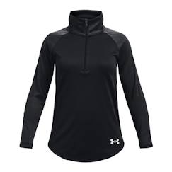 -T-shirt à manches longues demi-zip fille tech graphic half