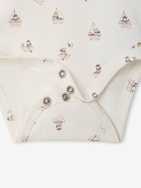 Lot de 2 bodies col roulé bébé garçon écru 5 - vertbaudet enfant 