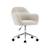 Chaise de bureau enfant à roulettes ajustable tissu chenille - stan kid Beige+Kaki 2 - vertbaudet enfant 