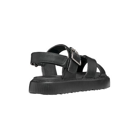 Sandales  à scratch Blanc+Noir 10 - vertbaudet enfant 