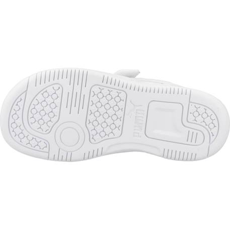 Baskets bébé garçon Blanc white 6 - vertbaudet enfant 