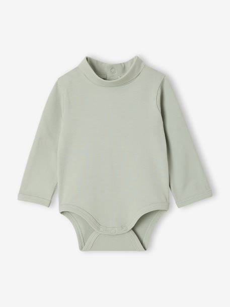 Lot de 2 bodies col roulé bébé garçon écru 3 - vertbaudet enfant 