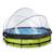 Piscine couverte wood ø360x76cm avec pompe filtrante Gris+Gris clair+Marron+Vert 19 - vertbaudet enfant 