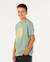 T-shirt à manches courtes wettie passage icon enfant Aloe+Black+Bone 2 - vertbaudet enfant 