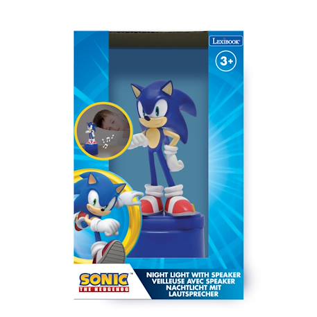 Enceinte veilleuse sonic Bleu 3 - vertbaudet enfant 
