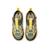 Sandales garçon fermeture adhésive barefoot Bleu marine+Kaky 7 - vertbaudet enfant 