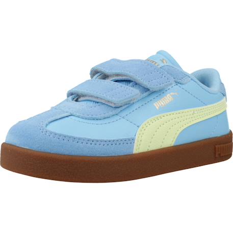 Baskets bébé garçon en cuir Bleu blue 4 - vertbaudet enfant 