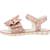 Sandales fille modèle certosa Rose 100 2 - vertbaudet enfant 