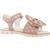 Sandales fille modèle certosa Rose 100 5 - vertbaudet enfant 