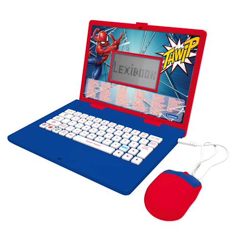 Ordinateur éducatif bilingue avec 164 activités au design spiderman (en/fr) MULTICOLORE 1 - vertbaudet enfant 
