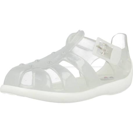 Tongs garçon modèle manuel Blanc+Bleu 4 - vertbaudet enfant 