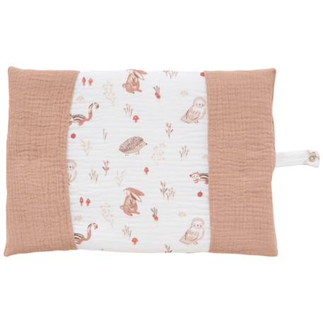 Protège-carnet de santé clairière et mocha Blanc, mocha 2 - vertbaudet enfant 