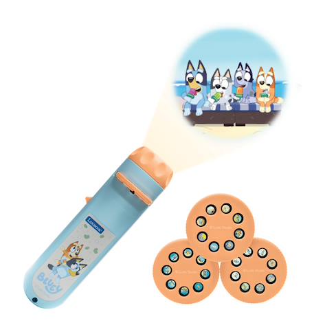 Projecteur à histoires et lampe torche bluey BLEU 1 - vertbaudet enfant 