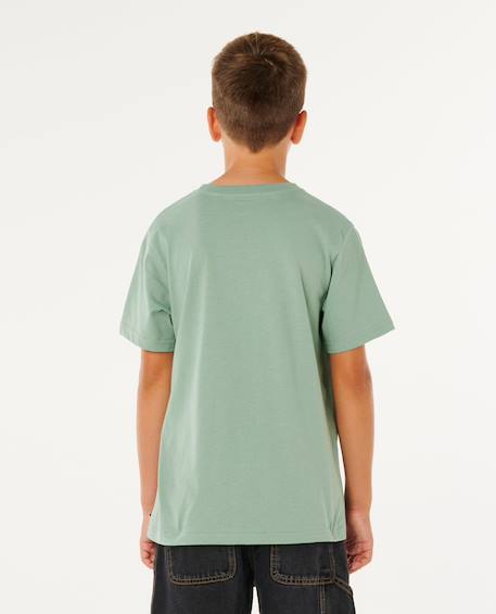 T-shirt à manches courtes wettie passage icon enfant Aloe+Black+Bone 3 - vertbaudet enfant 