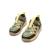 Sandales garçon fermeture adhésive barefoot Bleu marine+Kaky 11 - vertbaudet enfant 