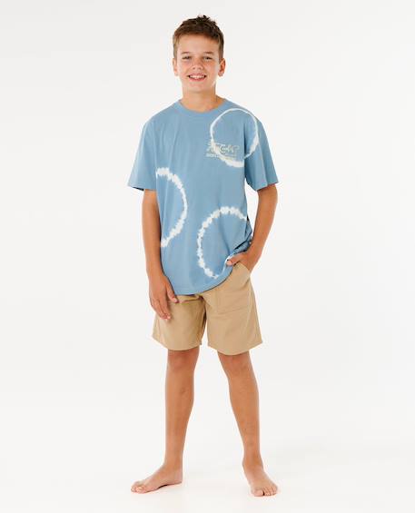 T-shirt à manches courtes pacific rinse fin enfant Faded denim 4 - vertbaudet enfant 