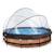 Piscine couverte wood ø360x76cm avec pompe filtrante Gris+Gris clair+Marron+Vert 13 - vertbaudet enfant 