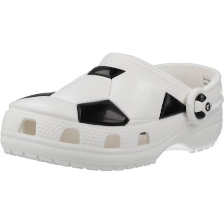 Tongs garçon modèle classic soccer ball clog Blanc 4 - vertbaudet enfant 