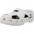 Tongs garçon modèle classic soccer ball clog Blanc 4 - vertbaudet enfant 