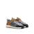 Sandales garçon fermeture adhésive barefoot Bleu marine+Kaky 4 - vertbaudet enfant 