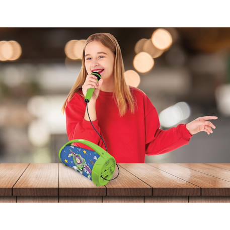 Enceinte bluetooth lumineuse avec micro toy story MULTICOLORE 5 - vertbaudet enfant 