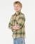 Chemise manches longues en flanelle count enfant Khaki rock 2 - vertbaudet enfant 