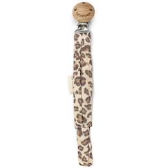 Puériculture-Attache sucette wood wild print
