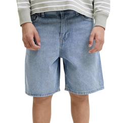 Short en jean loose garçon tony  - vertbaudet enfant