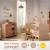 Chambre bébé, lit évolutif et commode à langer avec claustra - tokyo Blanc/marron+Rouge/marron+Vert/marron 7 - vertbaudet enfant 