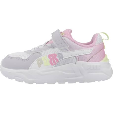Baskets bébé fille Gris purple 2 - vertbaudet enfant 