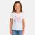 T-shirt manches courtes fille Bleu+Jaune+Rose 1 - vertbaudet enfant 
